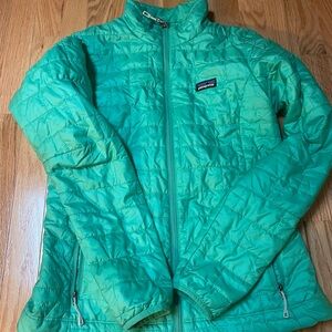 Patagonia Teal Quilted Jacket